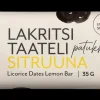 Best Lakritsitaatelipatukka Sitruuna 35g Urheiluravinnepatukat