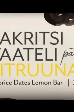 Best Lakritsitaatelipatukka Sitruuna 35g Urheiluravinnepatukat