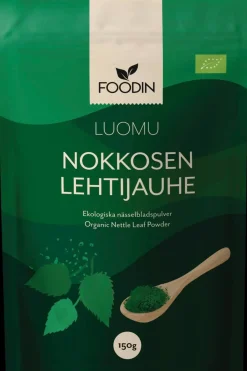 Foodin Jauheet Ja Kuivatut Tuotteet<Nokkosen lehtijauhe, luomu 150g