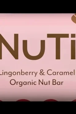 Best NUTI, Puolukka & Kinuski, Luomu, 35g Urheiluravinnepatukat