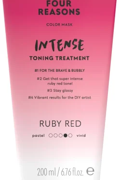 Four Reasons Hiusvärit|Kampaamotuotteet<Color Mask Intense Toning Treatment Ruby Red sävyttävä tehohoito 200 ml