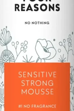 Sale No nothing Sensitive Strong Mousse muotovaahto 200 ml Hajusteettomat Hiustuotteet|Hiusten Muotoilutuotteet