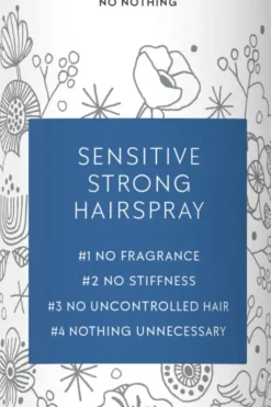 New No nothing Sensitive Strong Hairspray viimeistelysuihke 300 ml Hajusteettomat Hiustuotteet|Hiusten Muotoilutuotteet