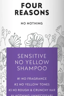 Four Reasons Hajusteettomat Hiustuotteet|Hiustenhoito<No Nothing Sensitive No Yellow Shampoo 300 ml