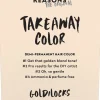 Four Reasons Hiusvärit|Kampaamotuotteet<Original Takeaway Color 8.3 Goldilocks kestosävyte