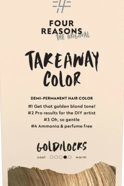 Four Reasons Hiusvärit|Kampaamotuotteet<Original Takeaway Color 8.3 Goldilocks kestosävyte
