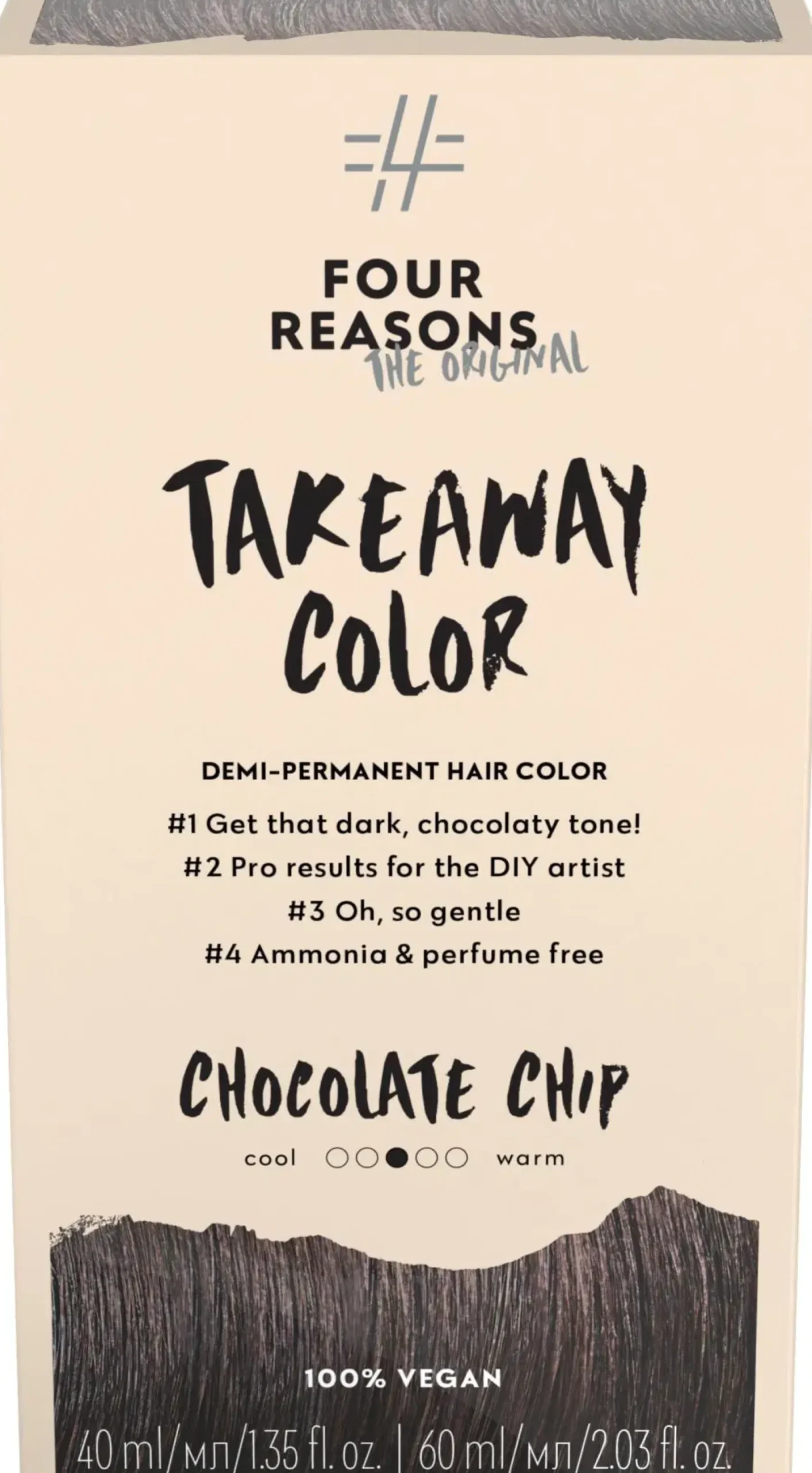Discount Original Takeaway Color 4.7 Chocolate Chip kestosävyte Hiusvärit|Kampaamotuotteet