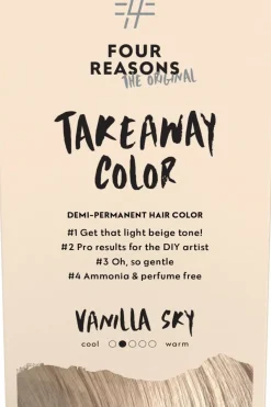 Four Reasons Hiusvärit|Kampaamotuotteet<Original Takeaway Color 9.13 Vanilla Sky kestosävyte