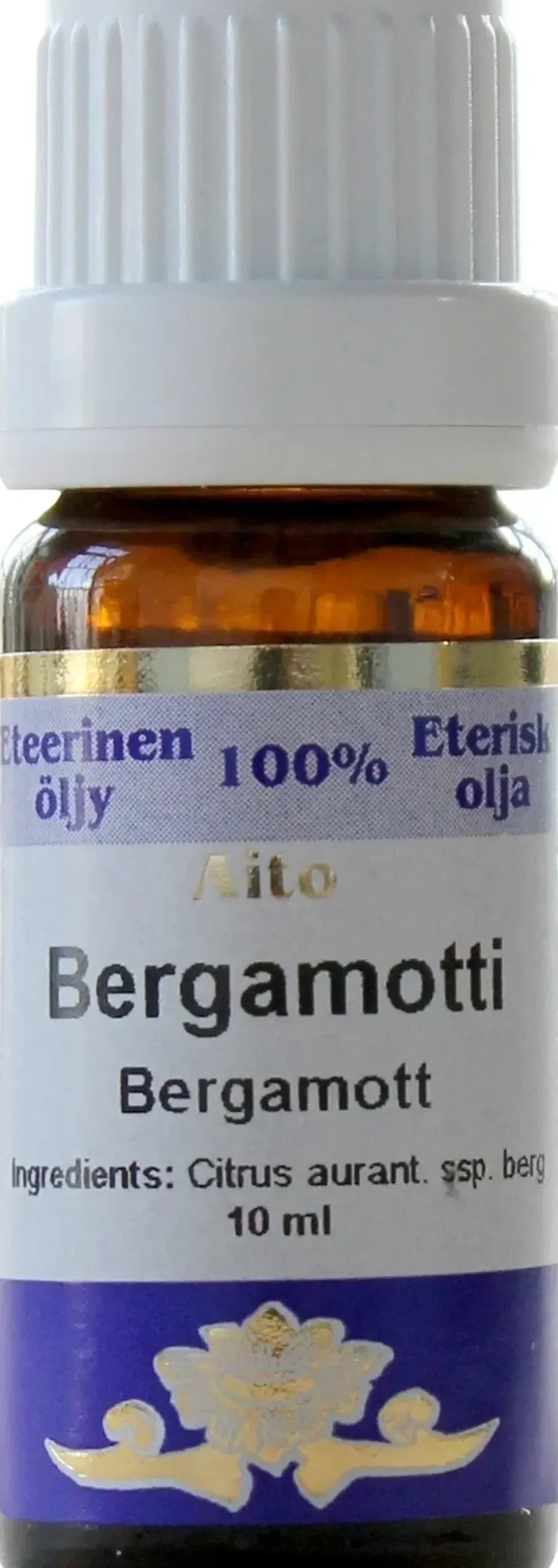 Frantsila Ihonhoito|Eteeriset öljyt<Bergamotti eteerinen öljy 10ml