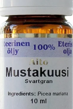 Hot Mustakuusi eteerinen öljy 10ml Ihonhoito|Eteeriset öljyt