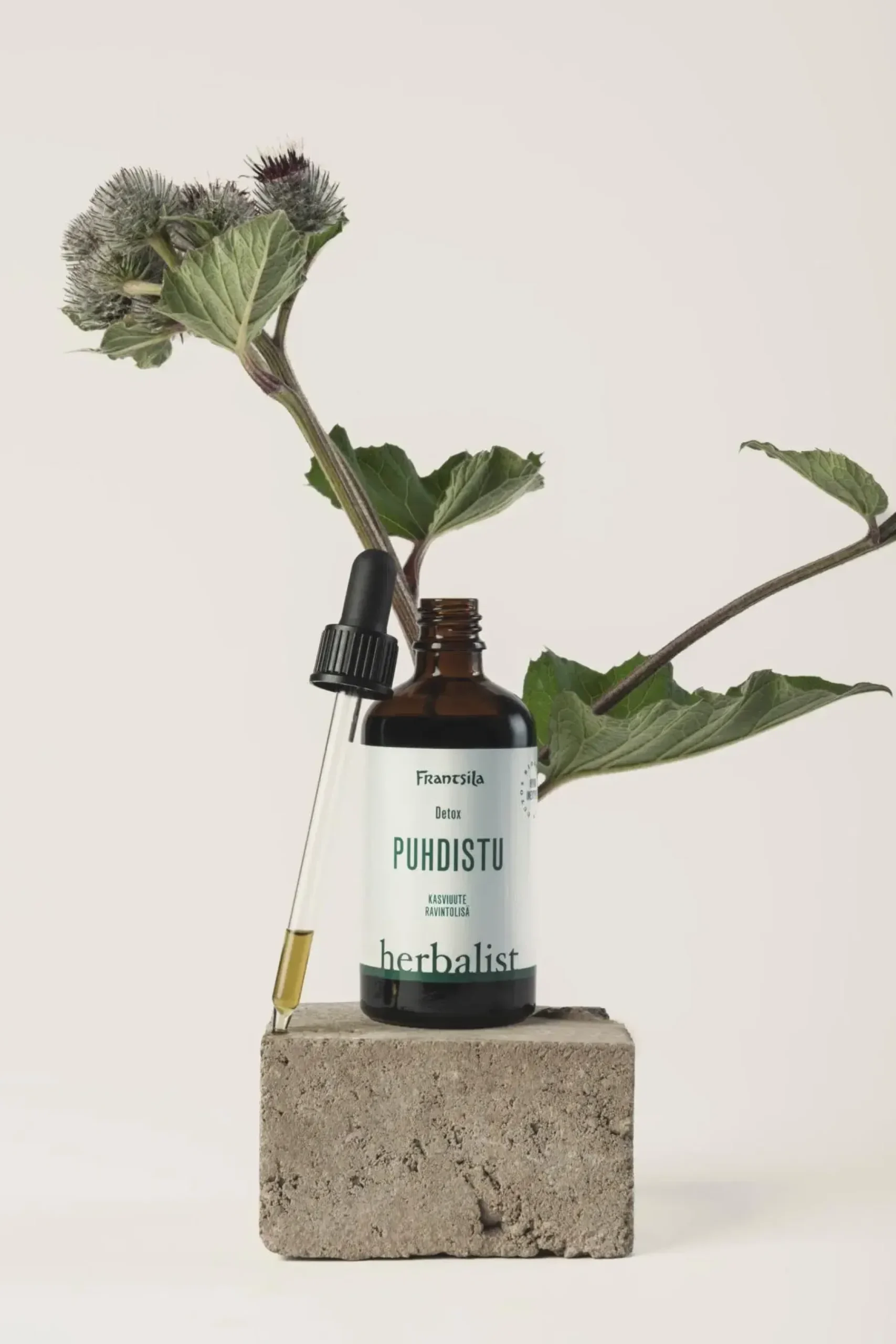 Frantsila Erityisvalmisteet<Puhdistu kasviuute, ravintolisä 100 ml