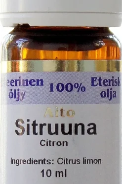 Outlet Sitruuna eteerinen öljy 10ml Ihonhoito|Eteeriset öljyt