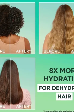 Garnier Curly Girl -Tuotteet|Hiustenhoito<Fructis Hair Food Aloe Vera hiusnaamio normaaleille hiuksille 400 ml