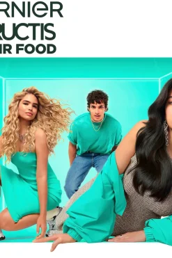 Garnier Curly Girl -Tuotteet|Hiustenhoito<Fructis Hair Food Aloe Vera hiusnaamio normaaleille hiuksille 400 ml