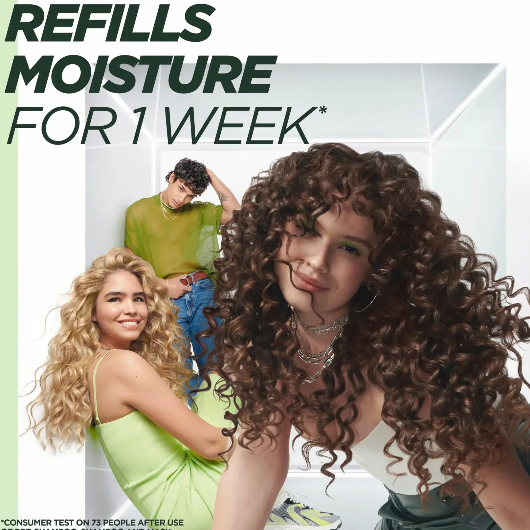 Garnier Curly Girl -Tuotteet|Hiustenhoito<Fructis Method for Curls jätettävä suihke kihartuville hiuksille 150ml