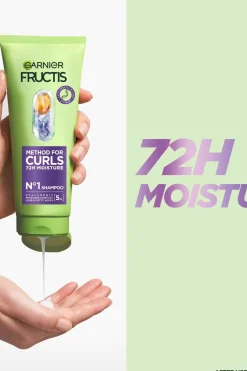 Hot Fructis Method for Curls shampoo kihartuville hiuksille 200ml Curly Girl -Tuotteet|Shampoot
