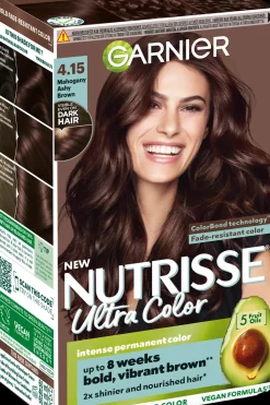 Sale Nutrisse 4.15 Ultra Color Viileä Mahonkinen Tummanruskea kestoväri 1kpl Hiusvärit