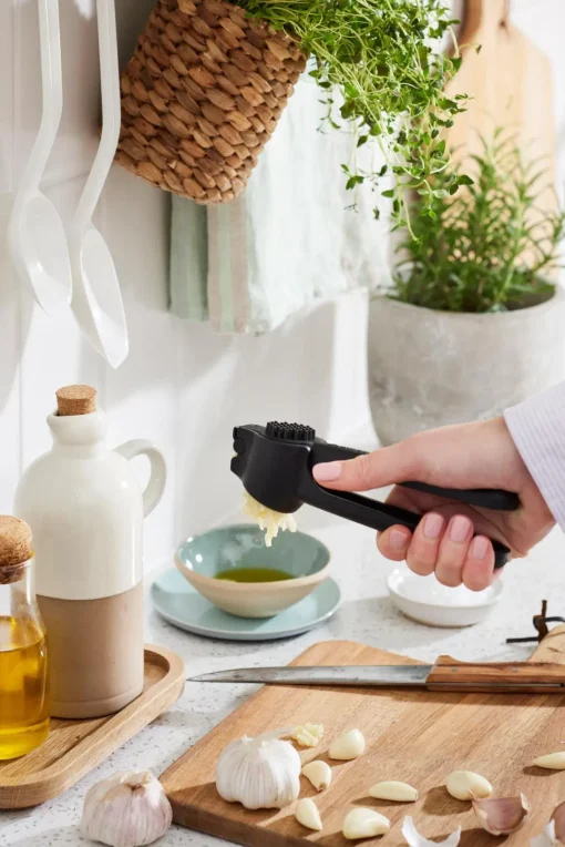 Orthex Keittiötyövälineet<Gastromax valkosipulipuristin musta