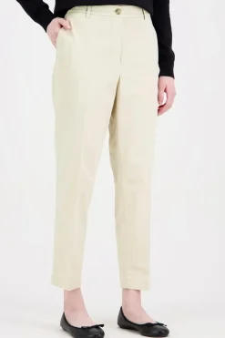 Discount Collection cropatut puuvilla housut Housut