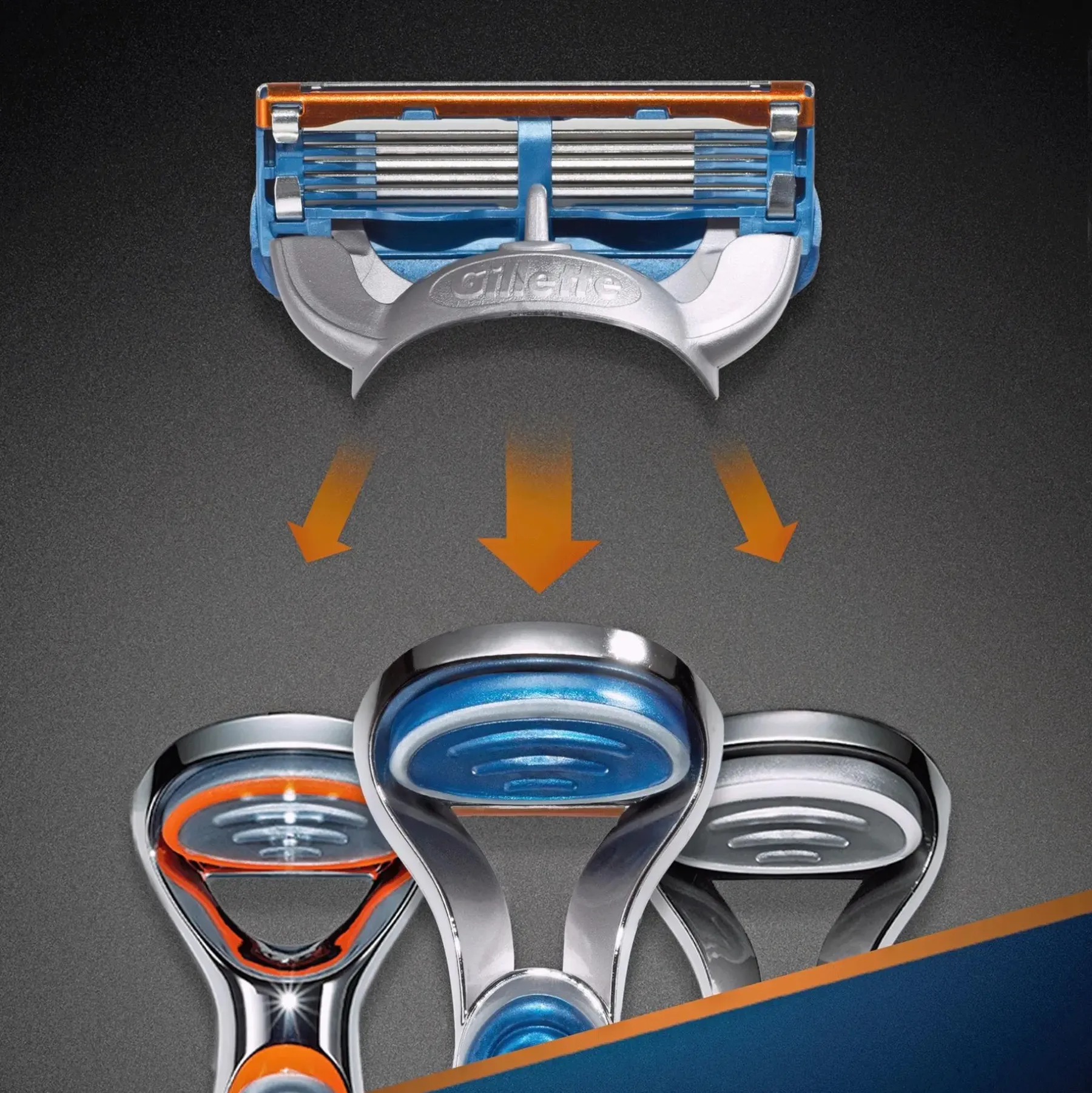 Gillette Parranajo<Fusion5 4kpl terä