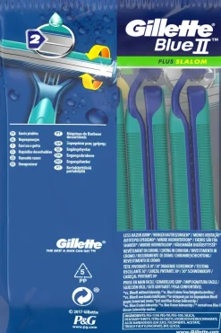 Gillette Parranajo|Karvanpoisto<10kpl BlueII Plus Slalom varsiterä