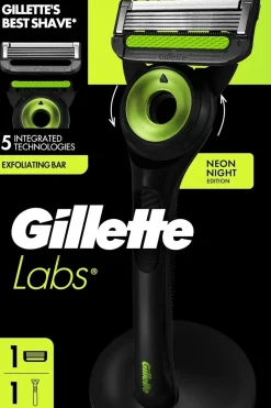 Gillette Parranajo<Labs with Exfoliating Bar partahöylä Neon Night