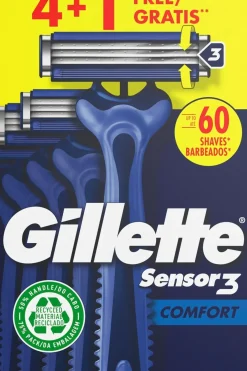 Sale Sensor3 Comfort 4+1kpl varsiterä Parranajo