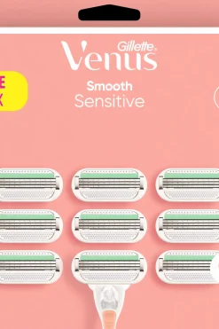 Outlet Venus Smooth Sensitive 9kpl terä Karvanpoisto