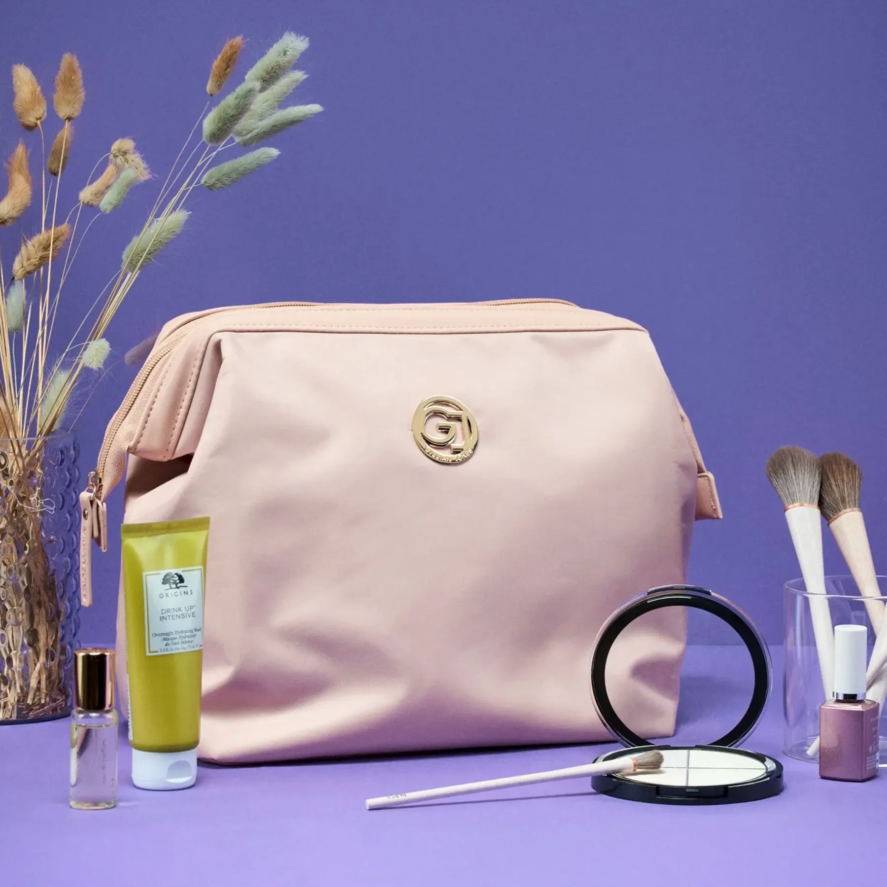 Gillian Jones Meikkipussit Ja Toilettilaukut<toilettilaukku, vaaleanpunainen