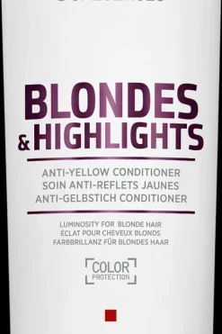 New Dualsenses Blondes & Highlights Anti-Yellow Conditioner hoitoaine 200 ml Hiustenhoito|Kampaamotuotteet