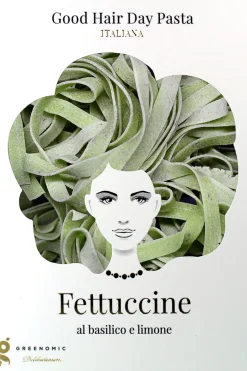 Greenomic Delikatessen Mausteet, Hillot Ja öljyt<Greenomic Delicatessen Good Hair Day Pasta Fettuccine Basilika ja Sitruuna 250 g