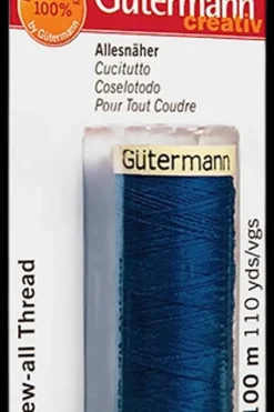 Gütermann Muut Käsityötarvikkeet<yleisompelulanka 100 m polyesteriä, tumman sininen