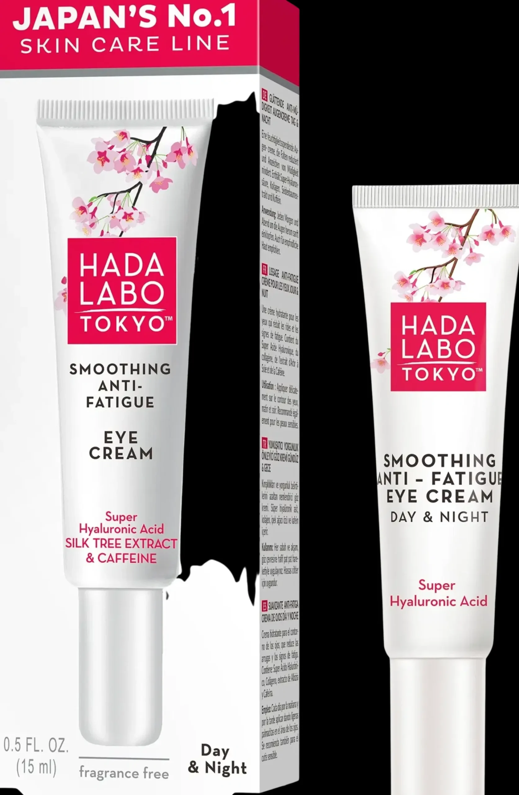 Hada Labo J-Beauty|Kasvojenhoito<Smoothing Anti-Fatigue Eye Cream silmänympärysvoide 15ml