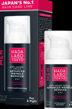 Outlet TOKYO MEN Anti-Aging Cream Advanced Wrinkle Reducer -kasvovoide 50ml Ihonhoito|J-Beauty