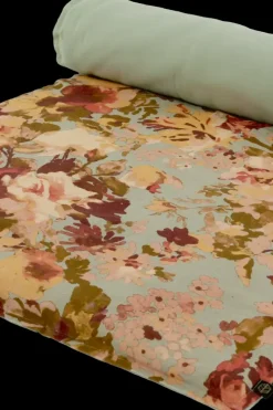 Puolipeite Bologne Amande 85x200 cm vihreä Päiväpeitot