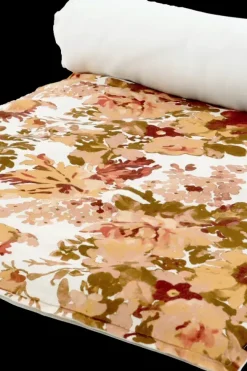 Outlet Puolipeite Bologne Ivoire 85x200 cm valkoinen Päiväpeitot