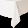 Discount Pöytäliina Corte pellava-puuvilla 160x250 cm valkoinen Pöytäliinat Ja -tabletit