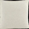 HAOMY Sisustustyynyt Ja Tyynynpäälliset<Tyynynpäällinen CALIFORNIA pellava-puuvilla-viskoosi-akryyli sekoite,45x45cm beige