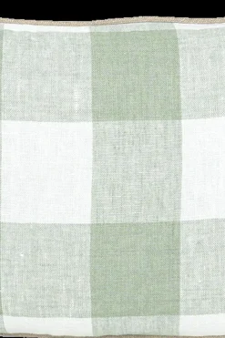 HAOMY Sisustustyynyt Ja Tyynynpäälliset<Tyynynpäällinen Palma pellava-puuvilla 40x60 cm vihreä