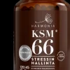 Harmonia Erityisvalmisteet<KSM66 Luomu Ashwagandha-uutekapseli ravintolisä 45g/120kaps