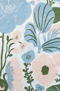 Best -Kauniste tissue lautasliina Kesäpiilo sinivihreä 33cm 20kpl Servetit Ja Lautasliinat