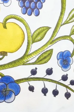 Havi Servetit Ja Lautasliinat<-Kuovi airlaid lautasliina Tarha sinikeltainen 40cm 15kpl