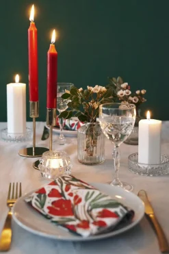 Sale Havi´s oliiviöljy steariini pöytäkynttilä Hexagon valkoinen 5x10cm 1kpl 17h Kynttilät