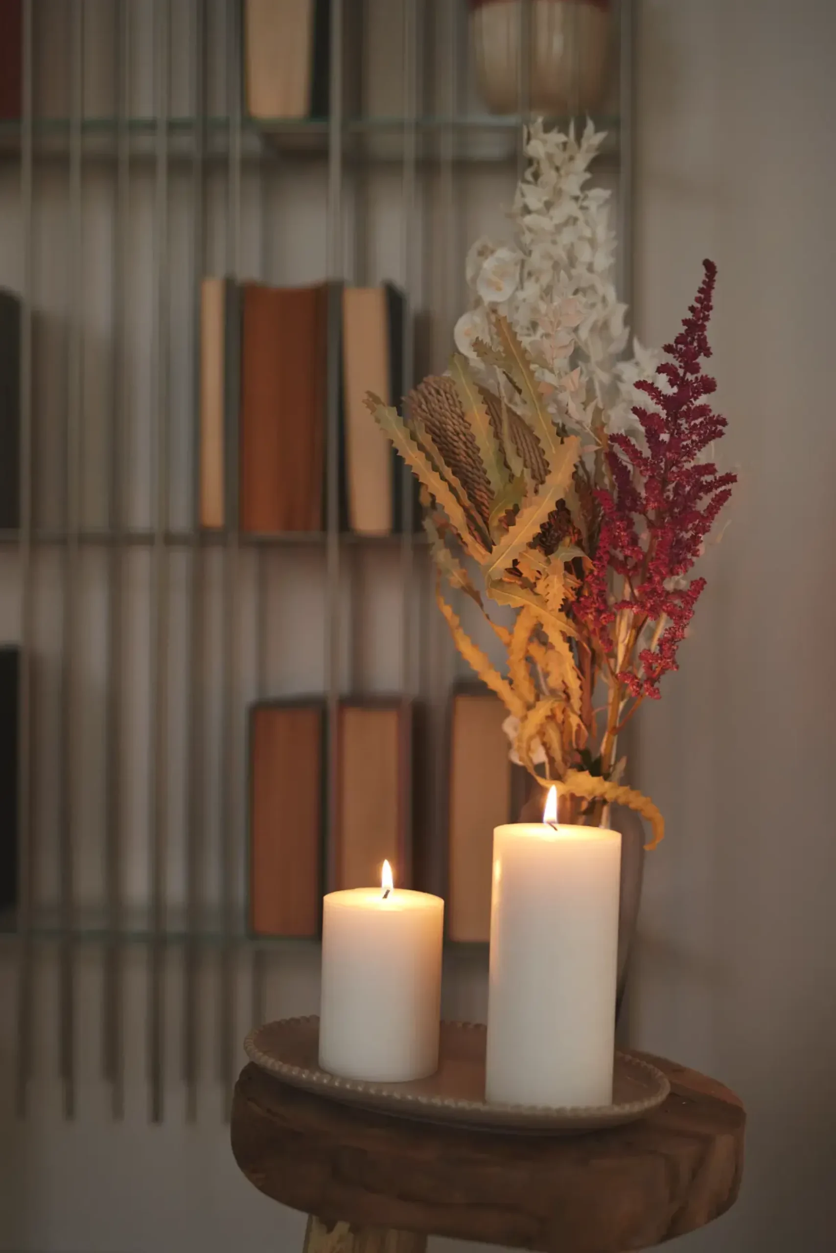 Havi's Kynttilät<Havi´s pöytäkynttilä Pure&Bright steariini valkoinen 7x15cm 1kpl 50h