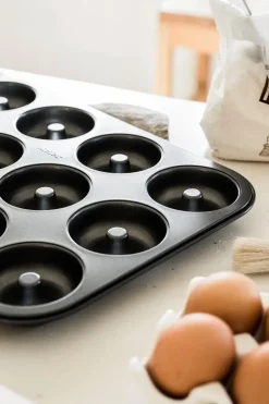 Heirol Ruoanvalmistusastiat<donitsivuoka (12 kpl), pinnoitettu