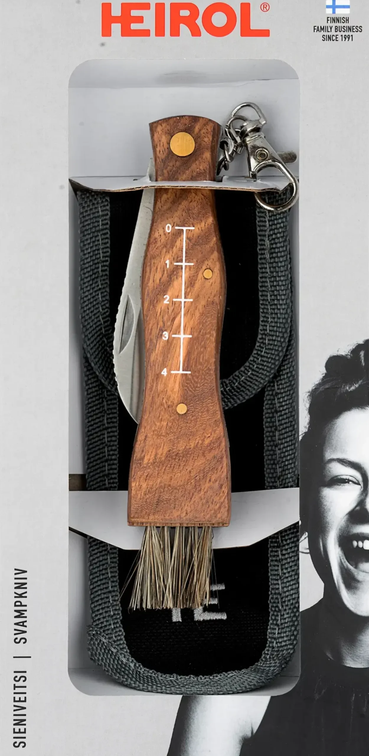 Heirol Keittiöveitset<taittuva sieniveitsi