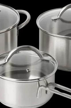 Sale Åhlens Home Bistro Kattilasetti 3 kpl lasikannella Kattilat Ja Kasarit