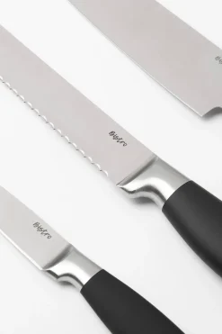 Discount Åhlens Home Bistro veitsisetti 3 kpl hopea Keittiöveitset