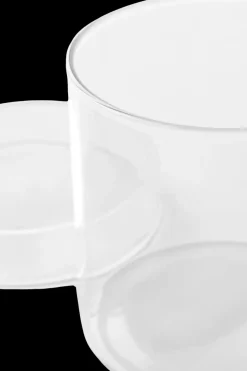 Åhlens Home lasipurkki kannella S Muut Kylpyhuonetarvikkeet