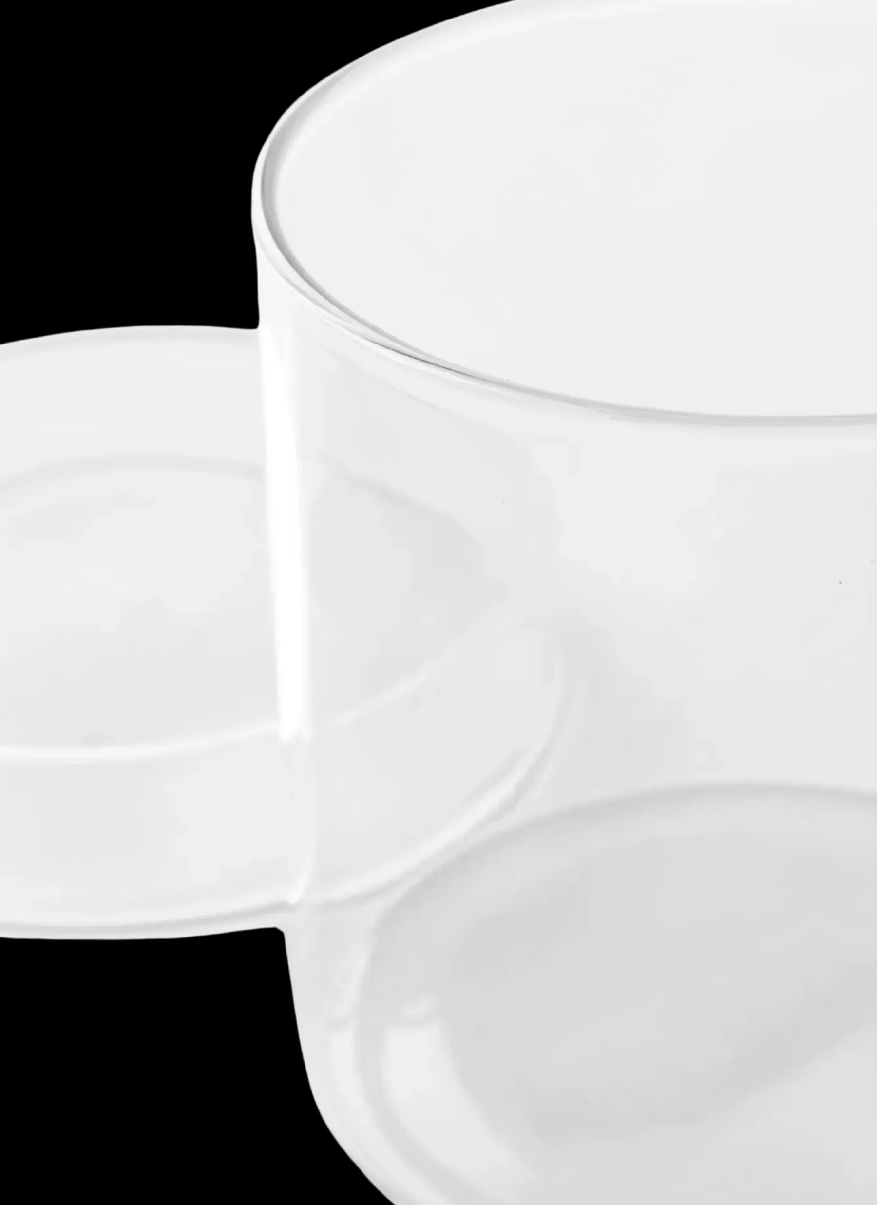 Åhlens Home lasipurkki kannella S Muut Kylpyhuonetarvikkeet